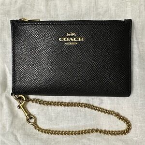 Coach Black Leather Wallet
